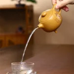 Handmade Duan Clay Ding Yixing Teapot - Gongfu Gift (Three-Legged) - Image 3