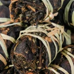 White Tea (Aged Shou Mei) with 10-Year Aged Chenpi & Rice Straw, 2015 Harvest, 200g/Tin - Lao San Bao Tea - Image 4